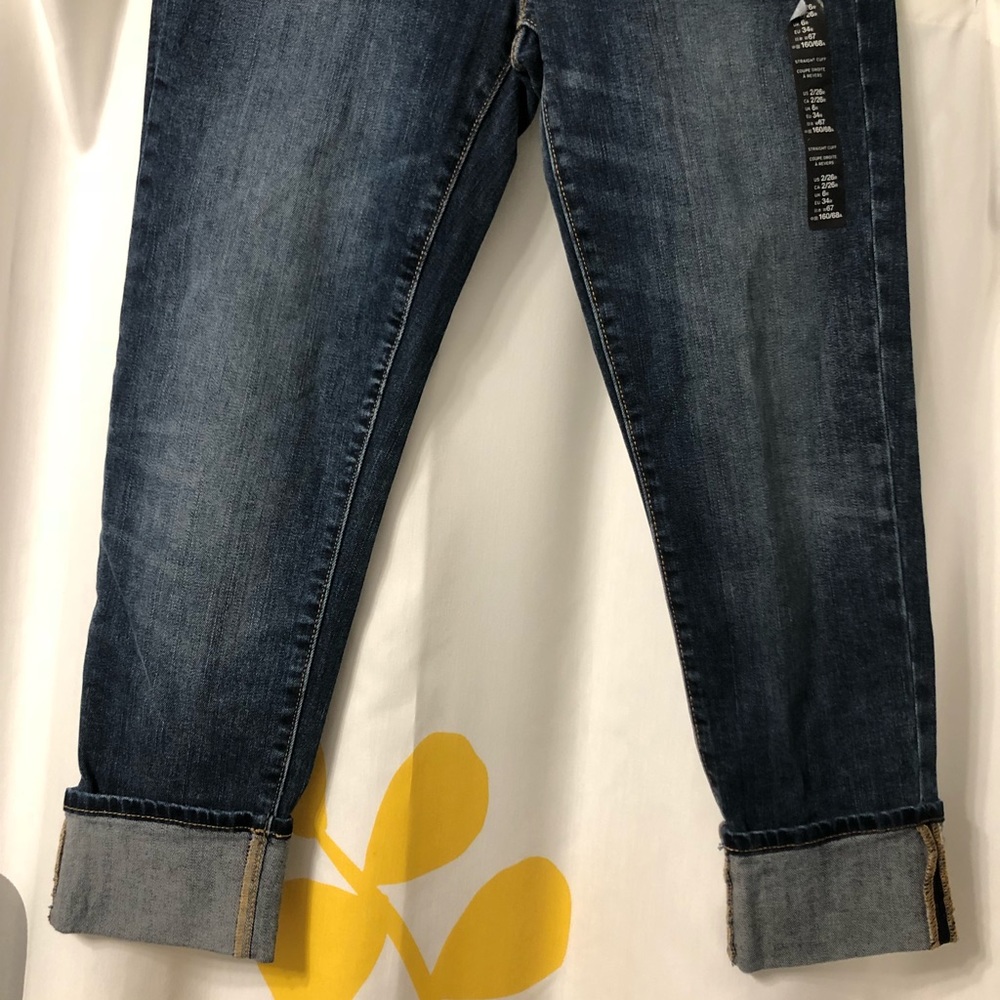 Gap Straight Cuff jeans